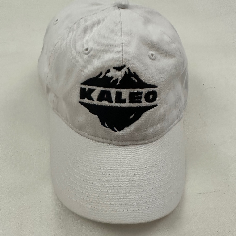 Kaleo Logo White baseball hat